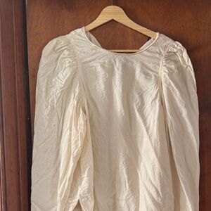 Rebecca Taylor Cream Blouse